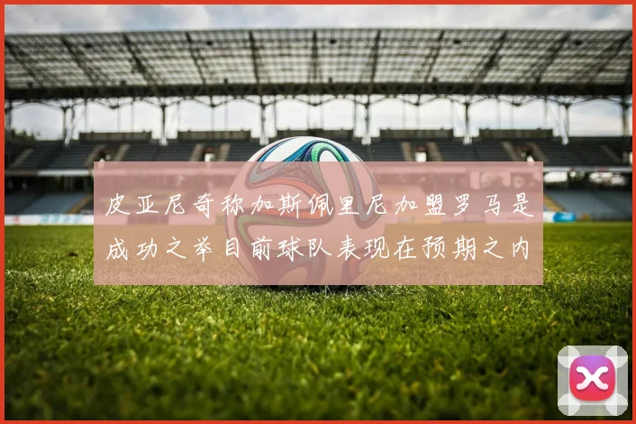 皮亚尼奇称加斯佩里尼加盟罗马是成功之举目前球队表现在预期之内